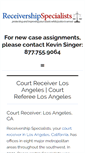 Mobile Screenshot of courtreceiverlosangeles.com